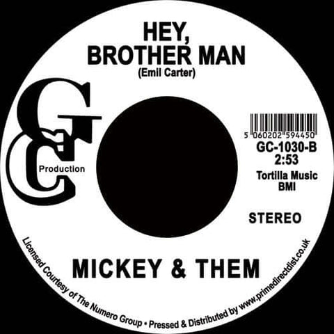 Mickey & Them - U.F.O. / Hey, Brother Man Vinyl - Vinyl Record