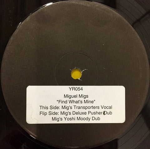 Miguel Migs - Find What's Mine Vinyl - Vinyl Record