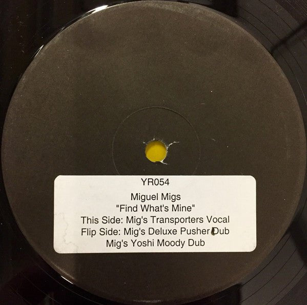 Miguel Migs - Find What's Mine Vinyl
