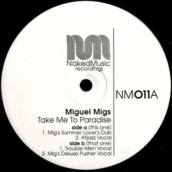 Miguel Migs - Take Me To Paradise Vinyl