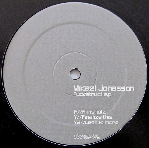 Mikael Jonasson - Fuckstruct EP Vinyl