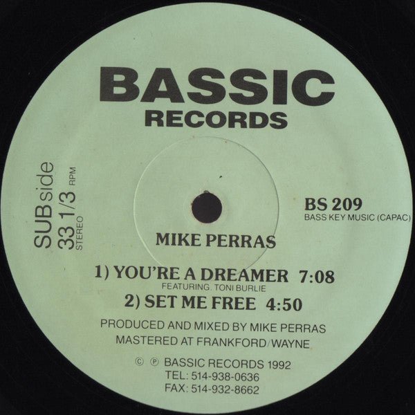 Mike Perras - You're A Dreamer Vinyl
