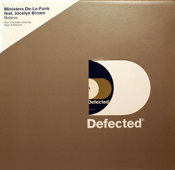 Ministers De - La - Funk Feat. Jocelyn Brown - Believe Part 2 Vinyl
