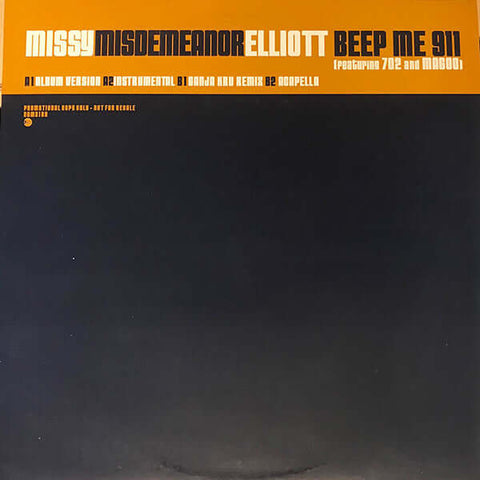 Missy Elliott - Beep Me 911 Vinyl - Vinyl Record