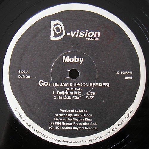 Moby - Go (Remixes) Vinyl
