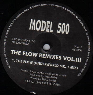 Model 500 - The Flow Remixes Vol.III Vinyl - Vinyl Record