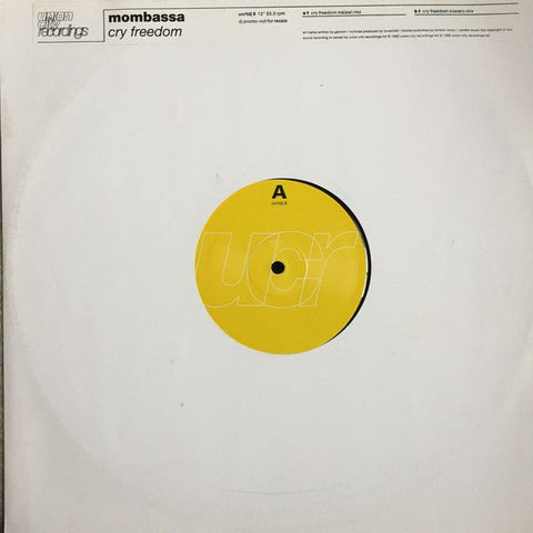 Mombassa - Cry Freedom Vinyl - Vinyl Record