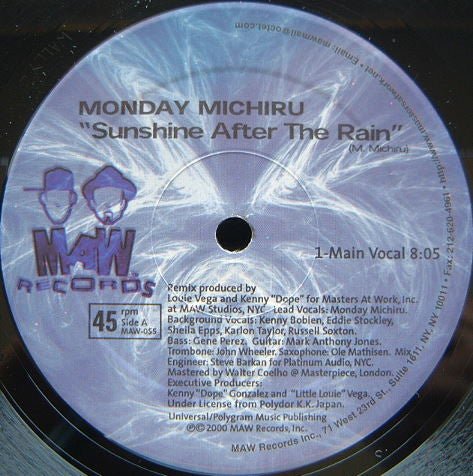 Monday Michiru - Sunshine After The Rain Vinyl