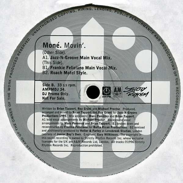 Moné - Movin' Vinyl