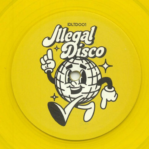 Monsieur Van Pratt / Disco 86 - Illegal Disco Limited 001 Vinyl - Vinyl Record
