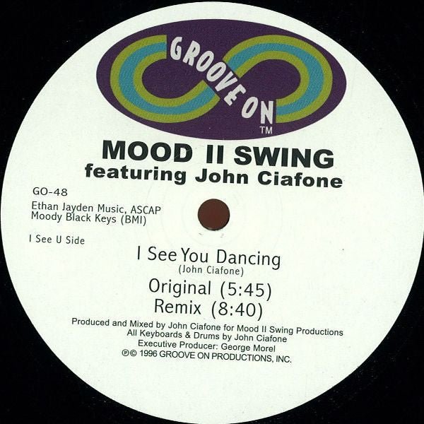 Mood II Swing Featuring John Ciafone - I See You Dancing Vinyl