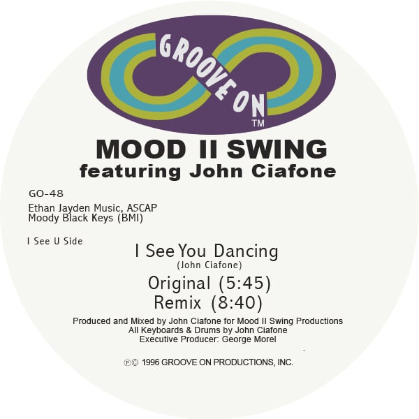 Mood II Swing Featuring John Ciafone - I See You Dancing Vinyl