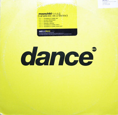 Moonchild - V.O.A.T (Variations On A Theme) Vinyl - Vinyl Record