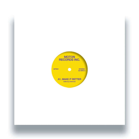 Moton Records Inc - Linkwood Edits Vinyl - Vinyl Record