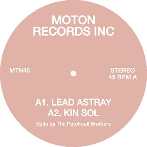 Moton Records Inc - The Patchouli Brothers Edits Vinyl