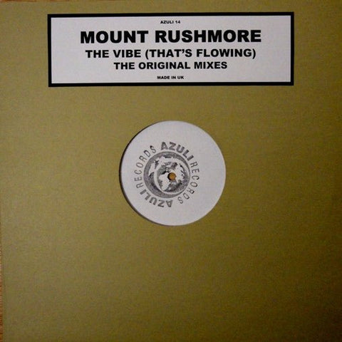 Mount Rushmore - The Vibe (That's Flowing) Vinyl - Vinyl Record