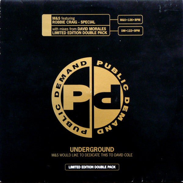 M&S Featuring Robbie Craig - Special Vinyl