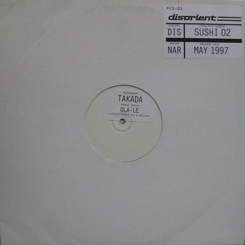 Munenori Takada - Ola - Le Vinyl - Vinyl Record