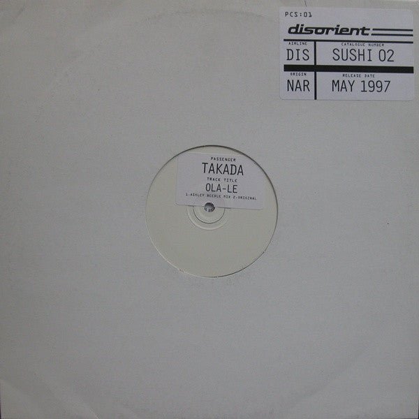 Munenori Takada - Ola - Le Vinyl