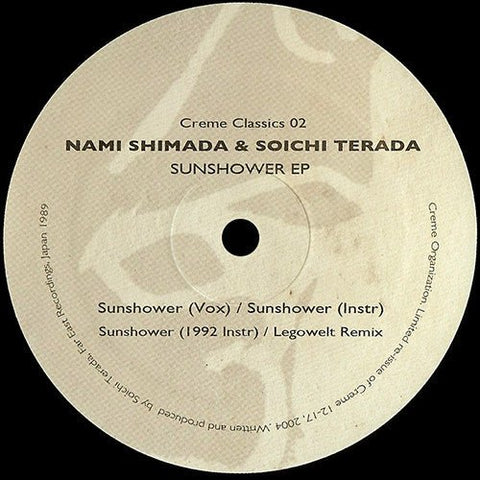 Nami Shimada & Soichi Terada - Sunshower EP Vinyl - Vinyl Record