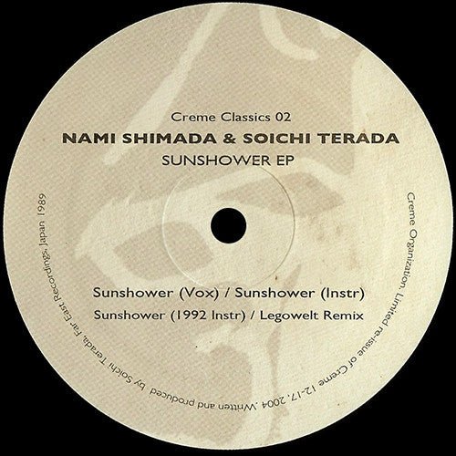 Nami Shimada & Soichi Terada - Sunshower EP Vinyl