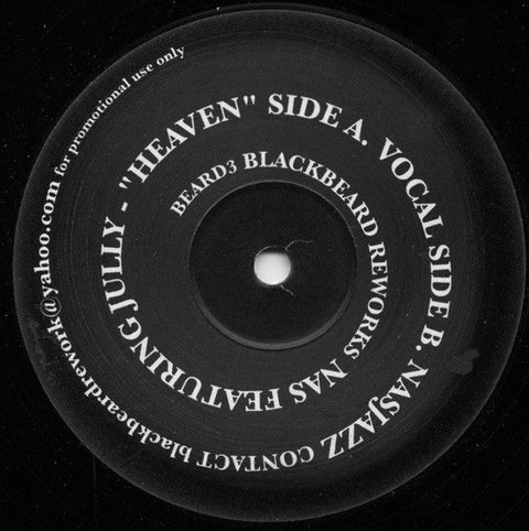 Nas Featuring Jully - Heaven (Blackbeard Reworks) Vinyl - Vinyl Record