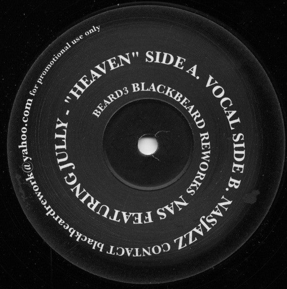Nas Featuring Jully - Heaven (Blackbeard Reworks) Vinyl