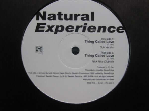 Natural Experience - Thing Called Love Vinyl