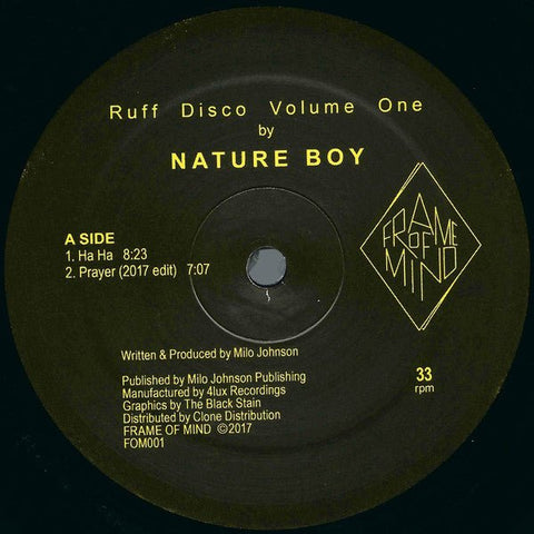 Nature Boy - Ruff Disco Volume One Vinyl - Vinyl Record