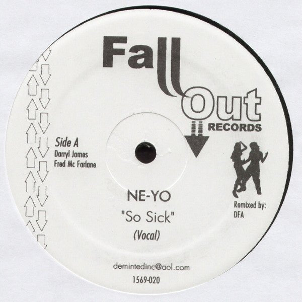 Ne - Yo - So Sick (DFA Remix) Vinyl