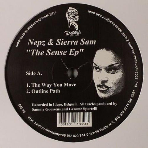 Nepz & Sierra Sam - The Sense EP Vinyl - Vinyl Record