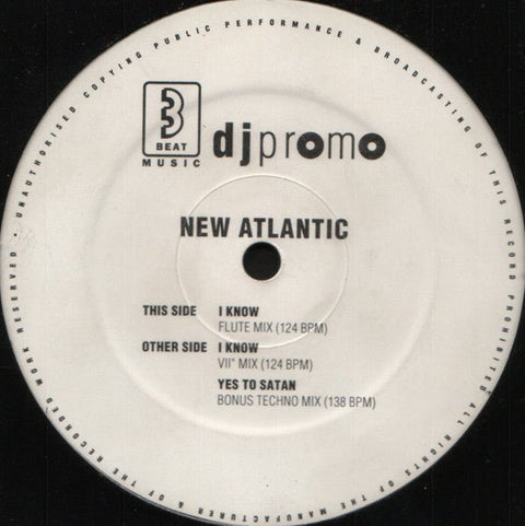 New Atlantic - I Know Vinyl - Vinyl Record