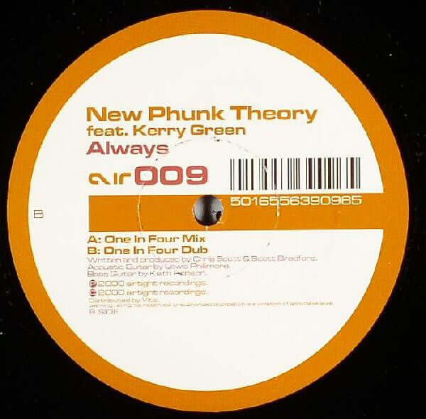 New Phunk Theory Feat. Kerry Green - Always Vinyl