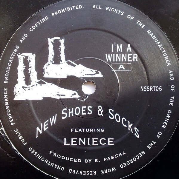 New Shoes & Socks Featuring Leniece - I'm A Winner / Love You Too Much Vinyl