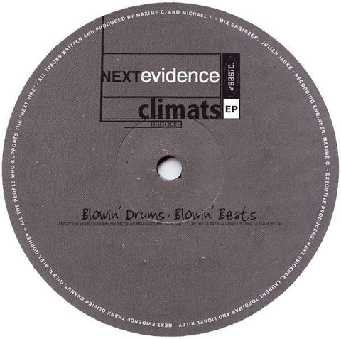 Next Evidence - Climats EP Vinyl - Vinyl Record