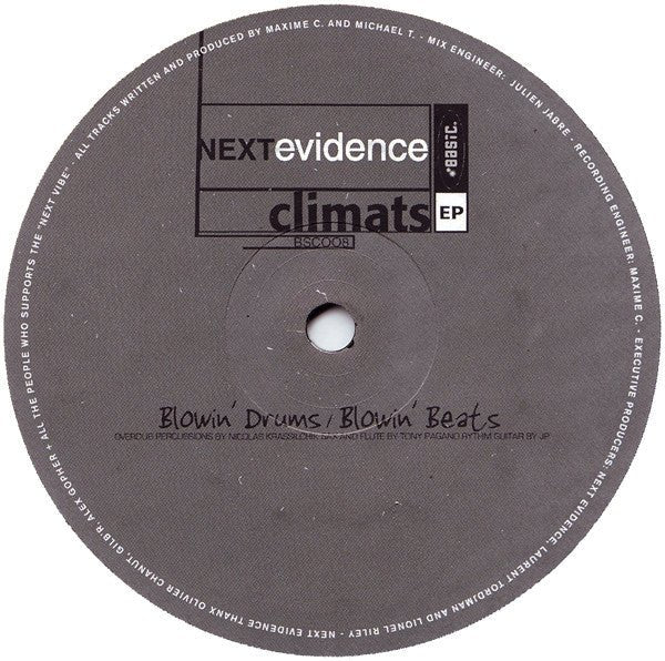 Next Evidence - Climats EP Vinyl