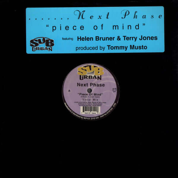 Next Phase Featuring Helen Bruner & Terry Jones* - Piece Of Mind Vinyl