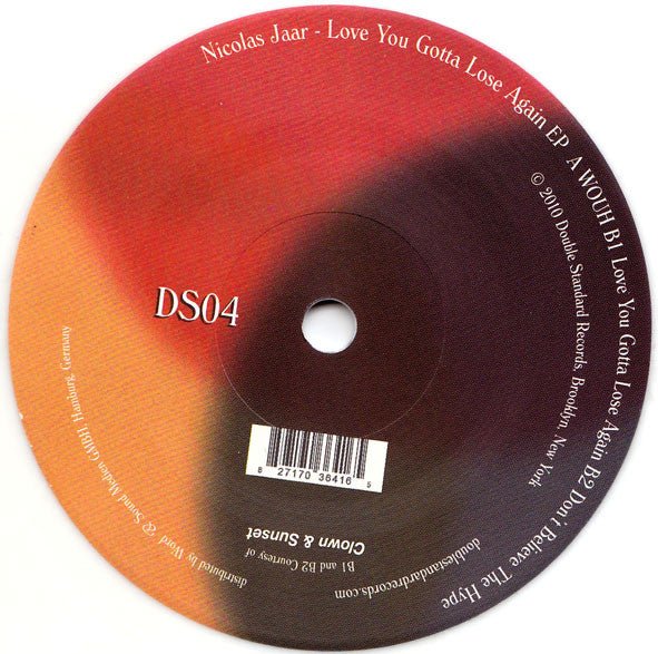 Nicolas Jaar - Love You Gotta Lose Again EP Vinyl