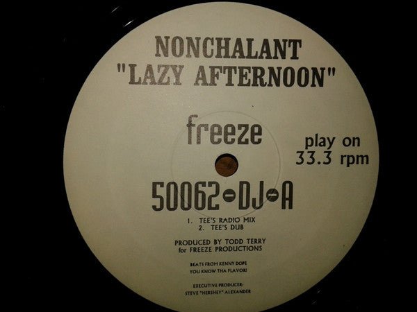 Nonchalant - Lazy Afternoon Vinyl