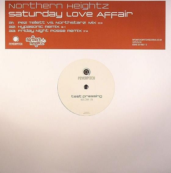 Northern Heightz - Saturday Love Affair Vinyl