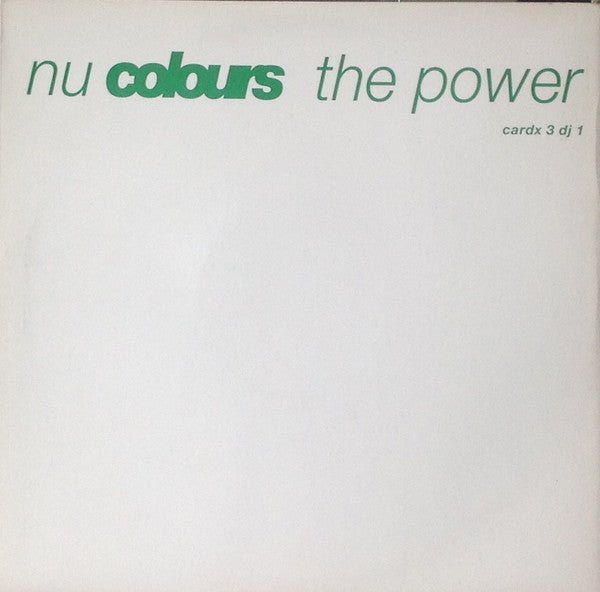 Nu Colours - The Power Vinyl