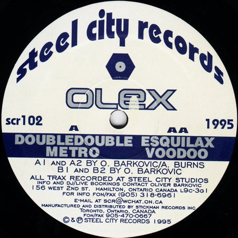 Olex - Doubledouble / Esquilax Vinyl - Vinyl Record