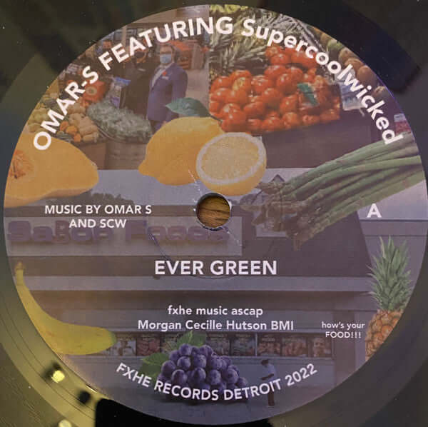 Omar S feat Supercoolwicked - Ever Green Vinyl