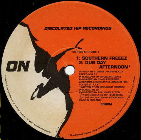 On - On Two EP Vinyl - Vinyl Record