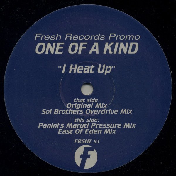 One Of A Kind - I Heat Up Vinyl
