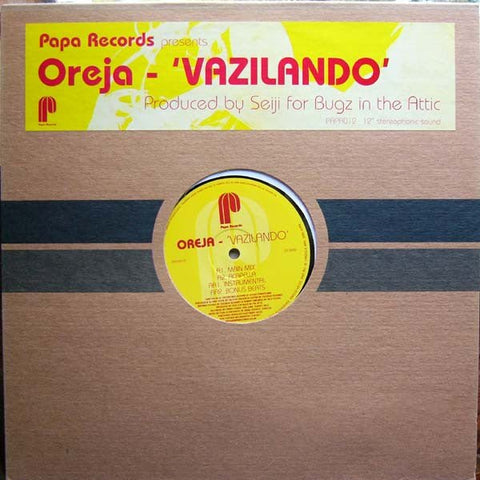 Oreja - Vazilando Vinyl - Vinyl Record