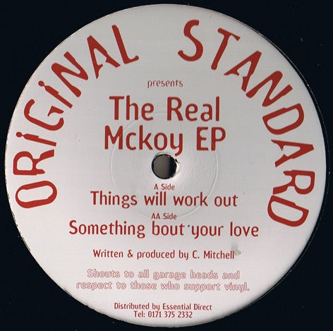 Original Standard - The Real McKoy EP Vinyl