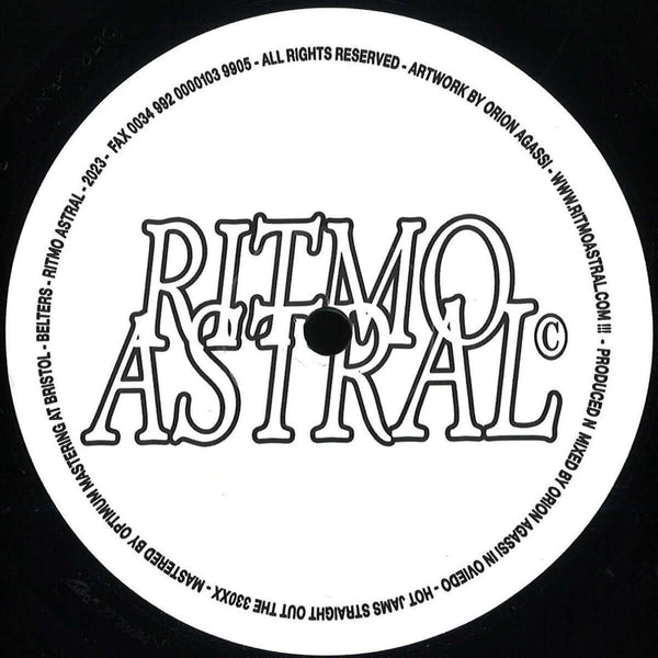 Orion Agassi - Hot Jams Straight Out The 330XX !! Vinyl