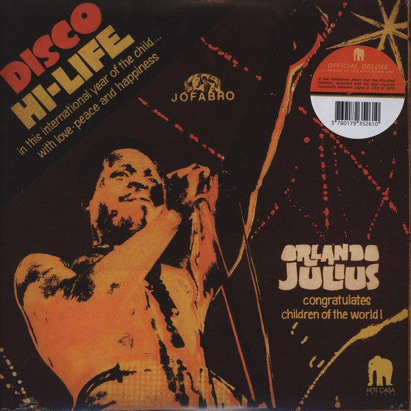 Orlando Julius - Disco Hi - Life Vinyl
