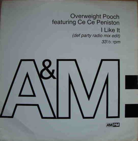 Overweight Pooch Featuring Ce Ce Peniston - I Like It Vinyl - Vinyl Record